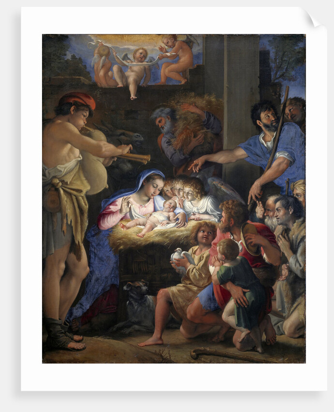 The Adoration of the Shepherds by Domenichino